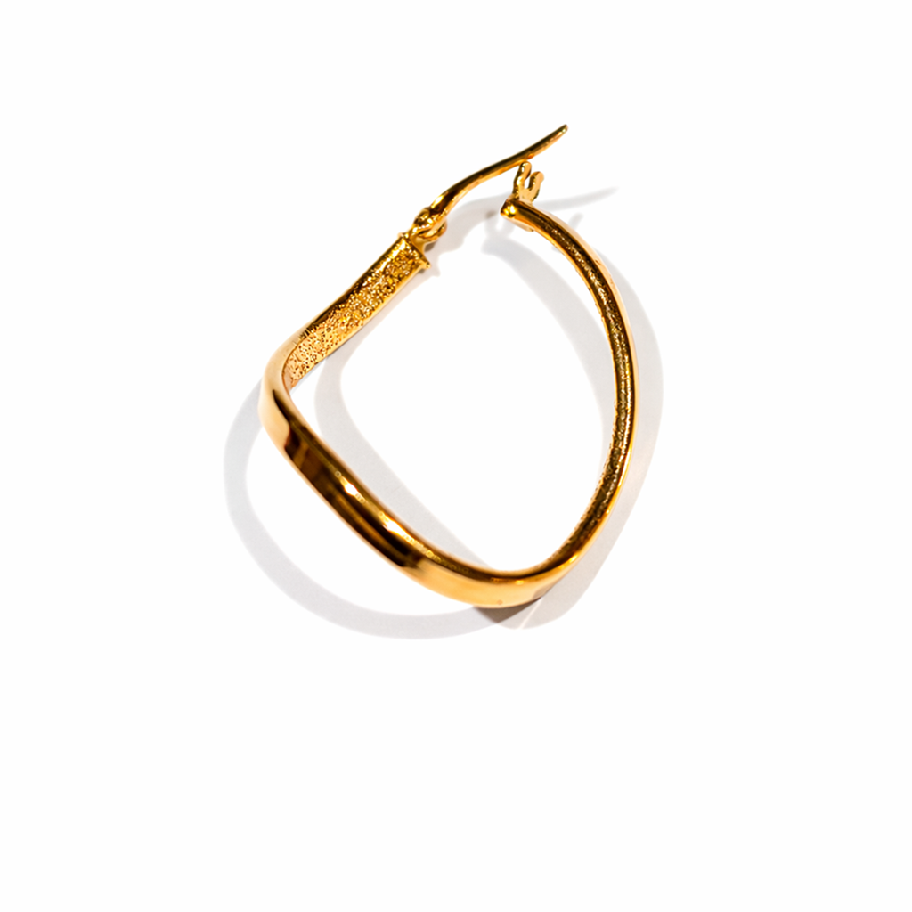 Candongas en Oro Amarillo 18k